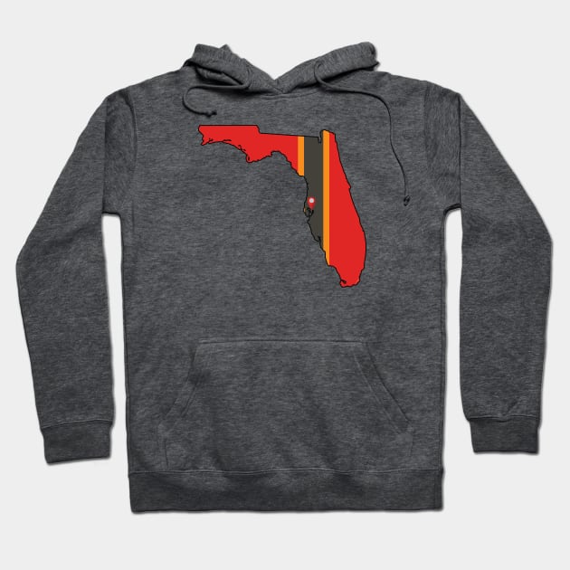 Tampa Bay Football Hoodie by doctorheadly